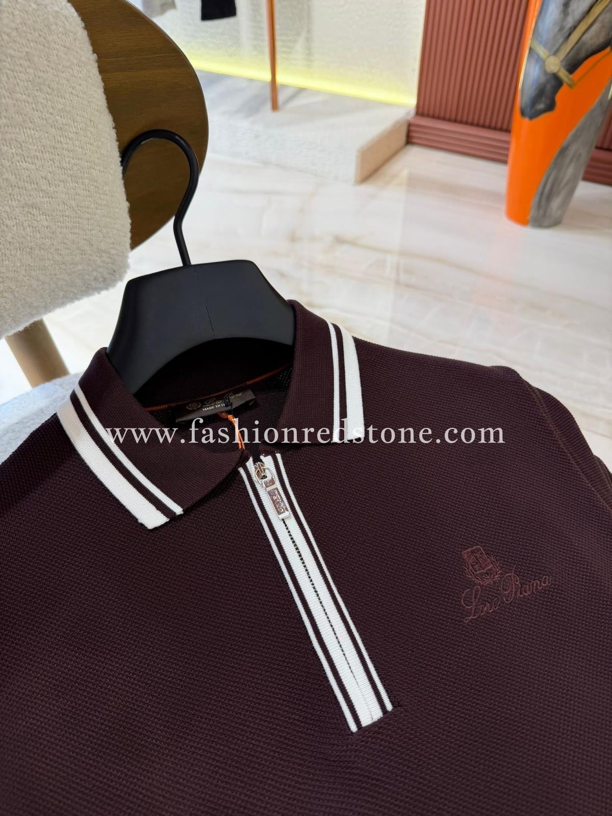 Loro Piana Knitted Poloshirt