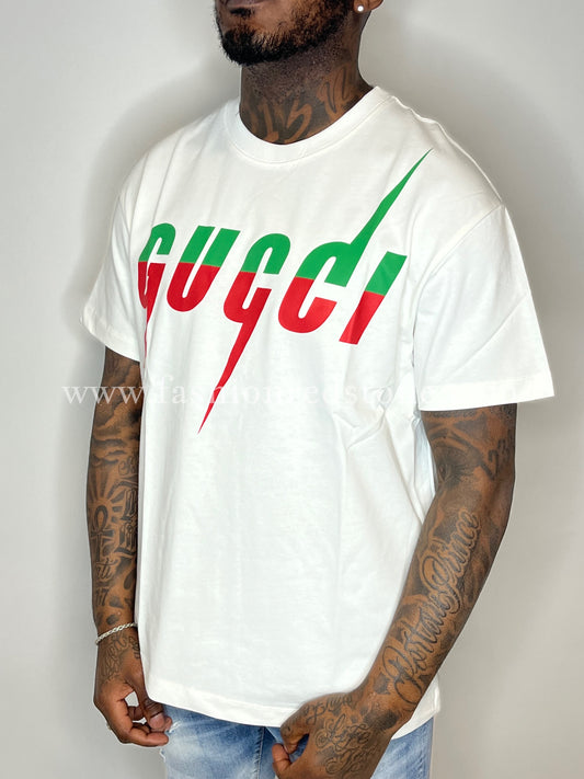 Gucci T-Shirt Met Blade Print