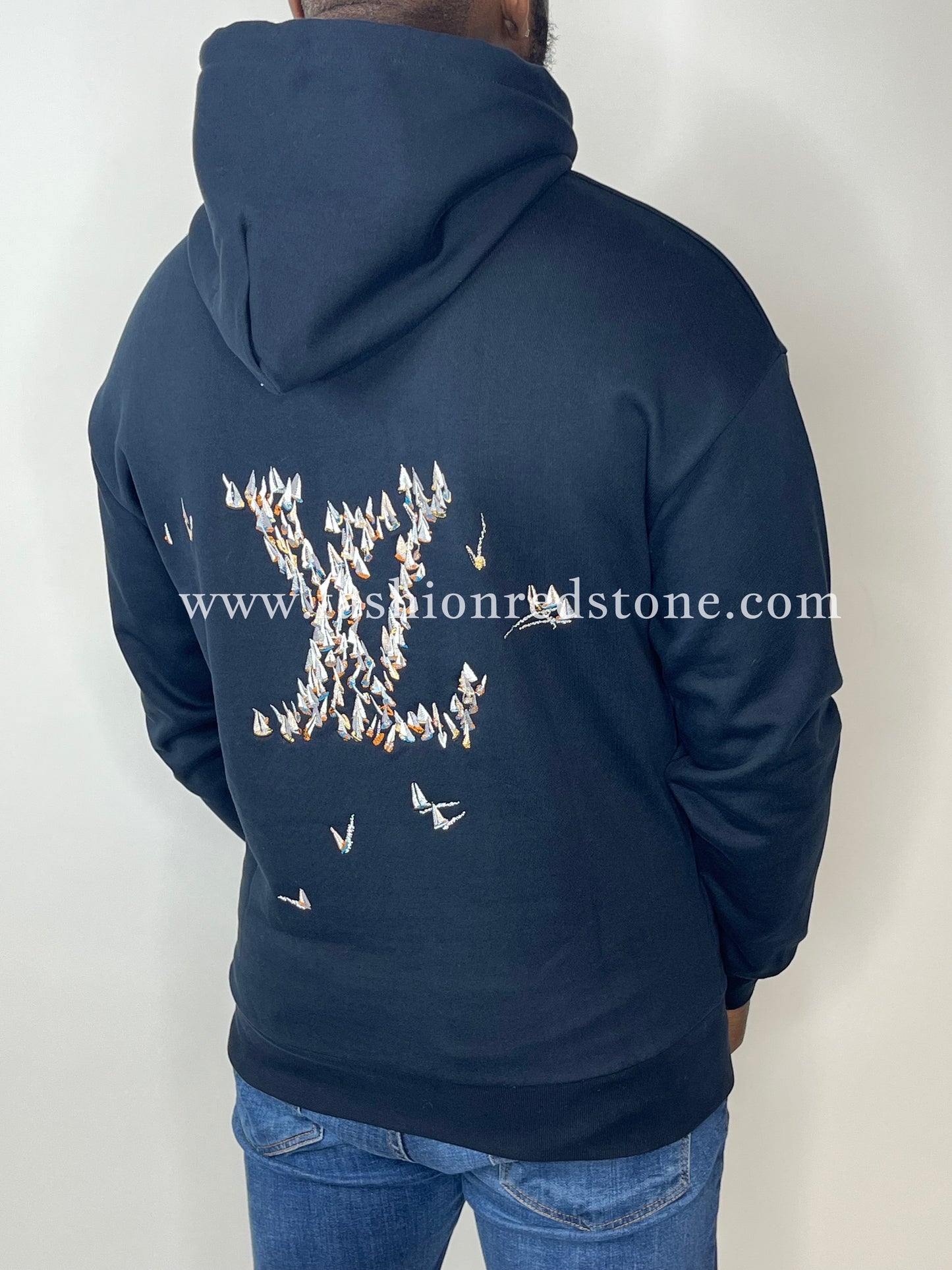 Louis Vuitton Geborduurde Hoodie