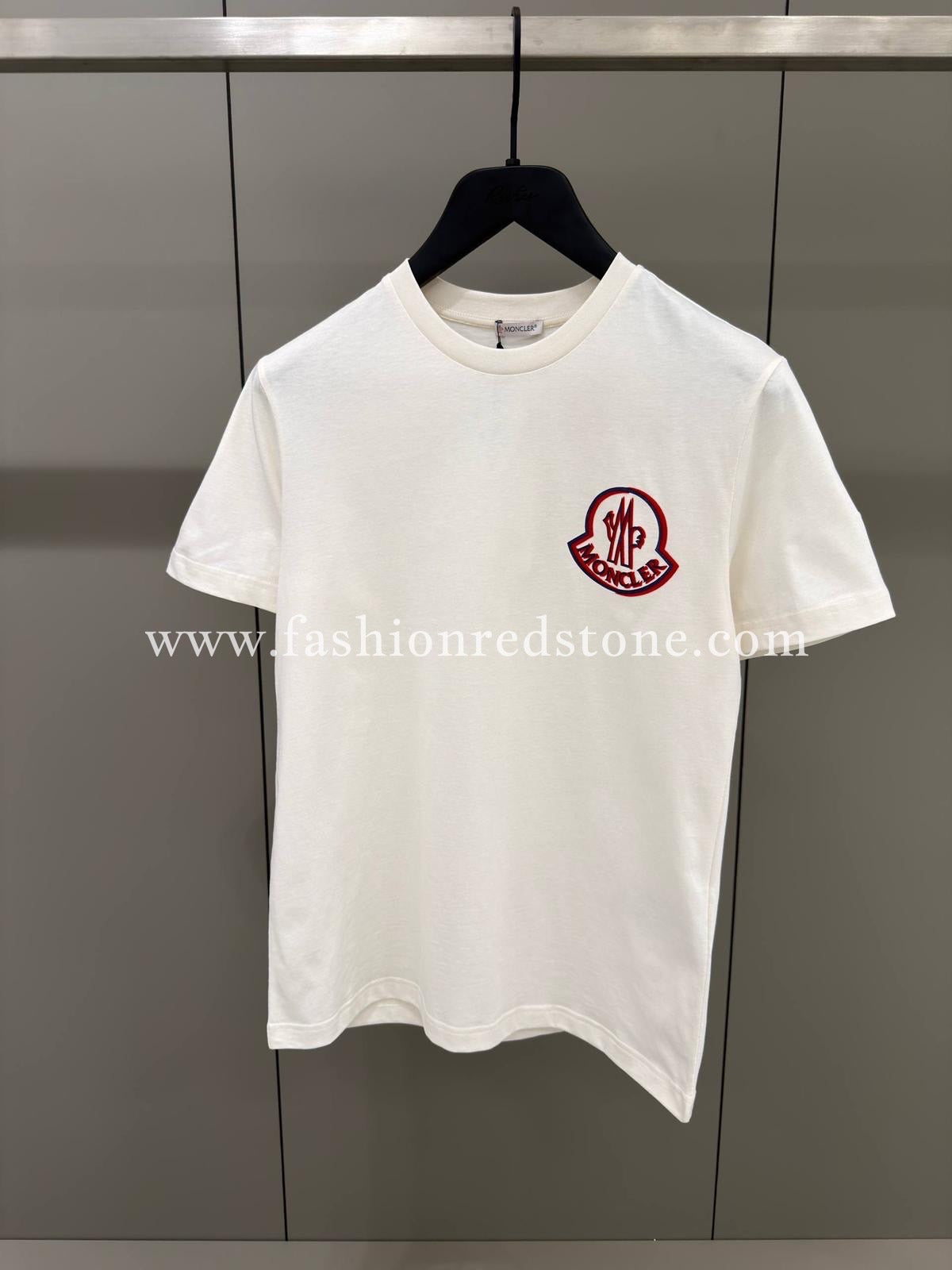 Moncler Geborduurd Logo T-Shirt