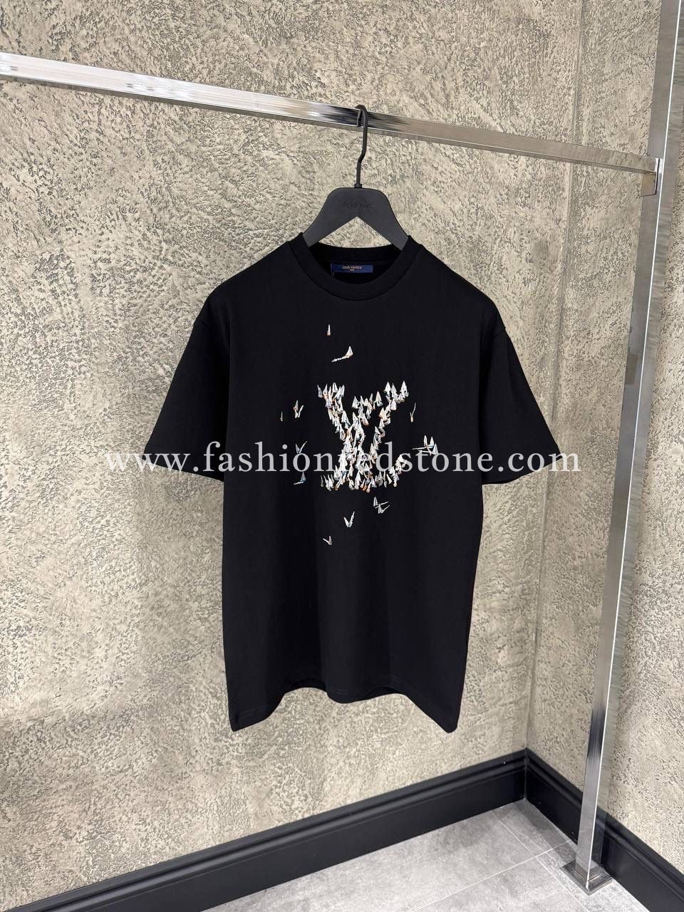 Louis Vuitton Embroidered Cotton T-Shirt
