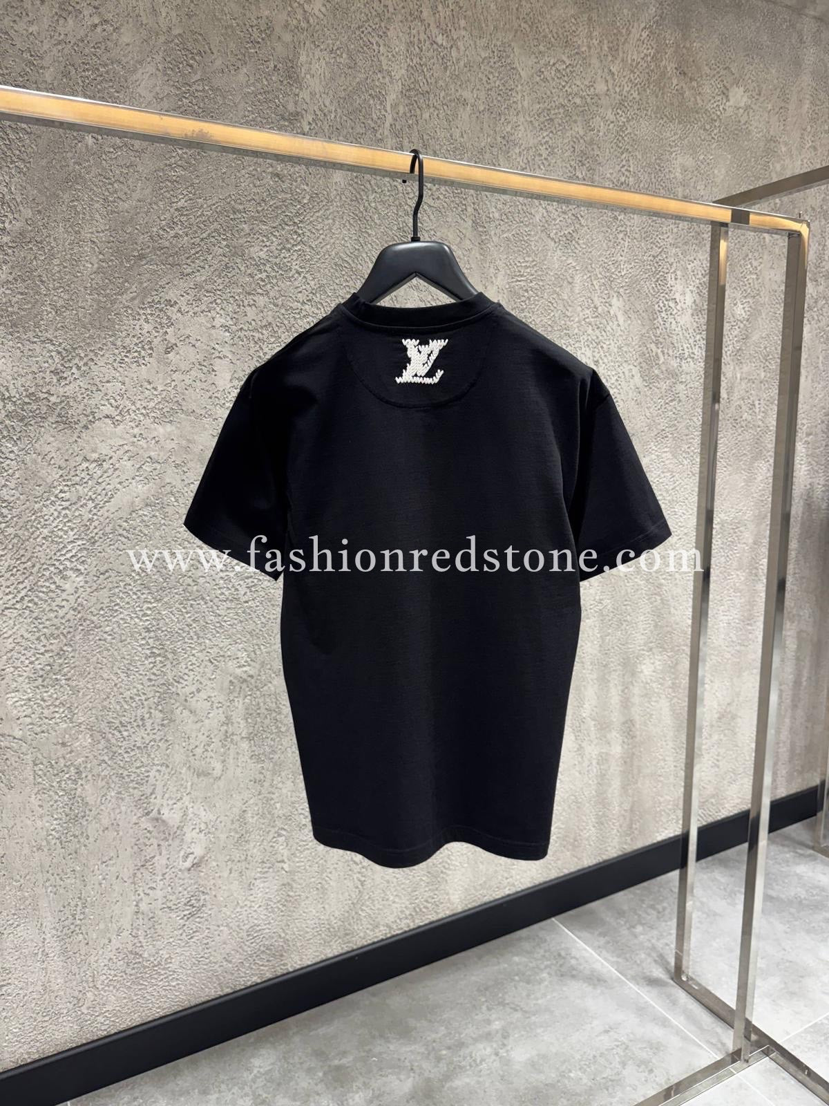 LV Embroidered Signature T-Shirt