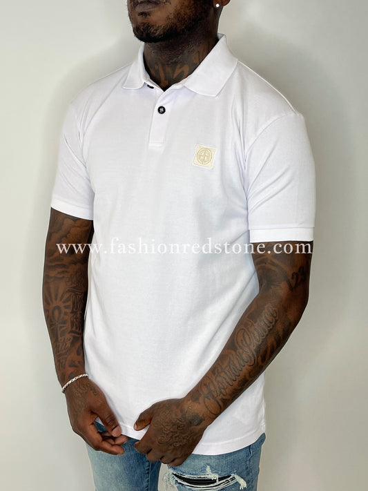 Stone Island Regular Fit Ghost Polo Pink