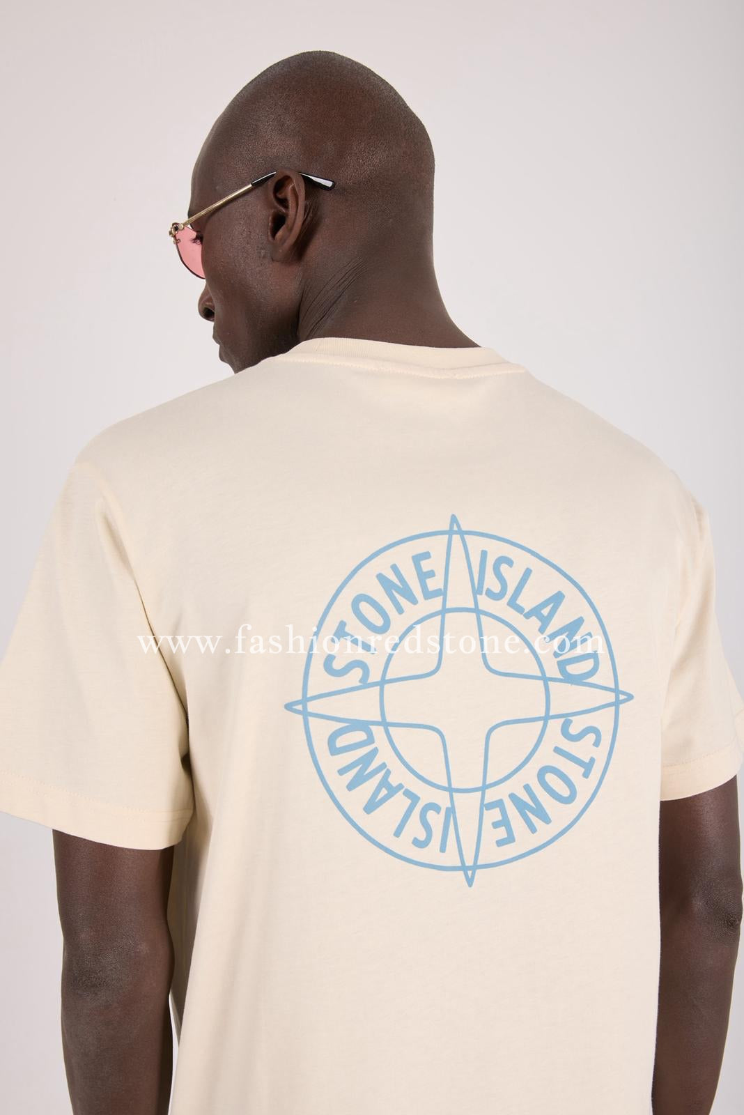 Stone Island T-Shirt met Logoprint