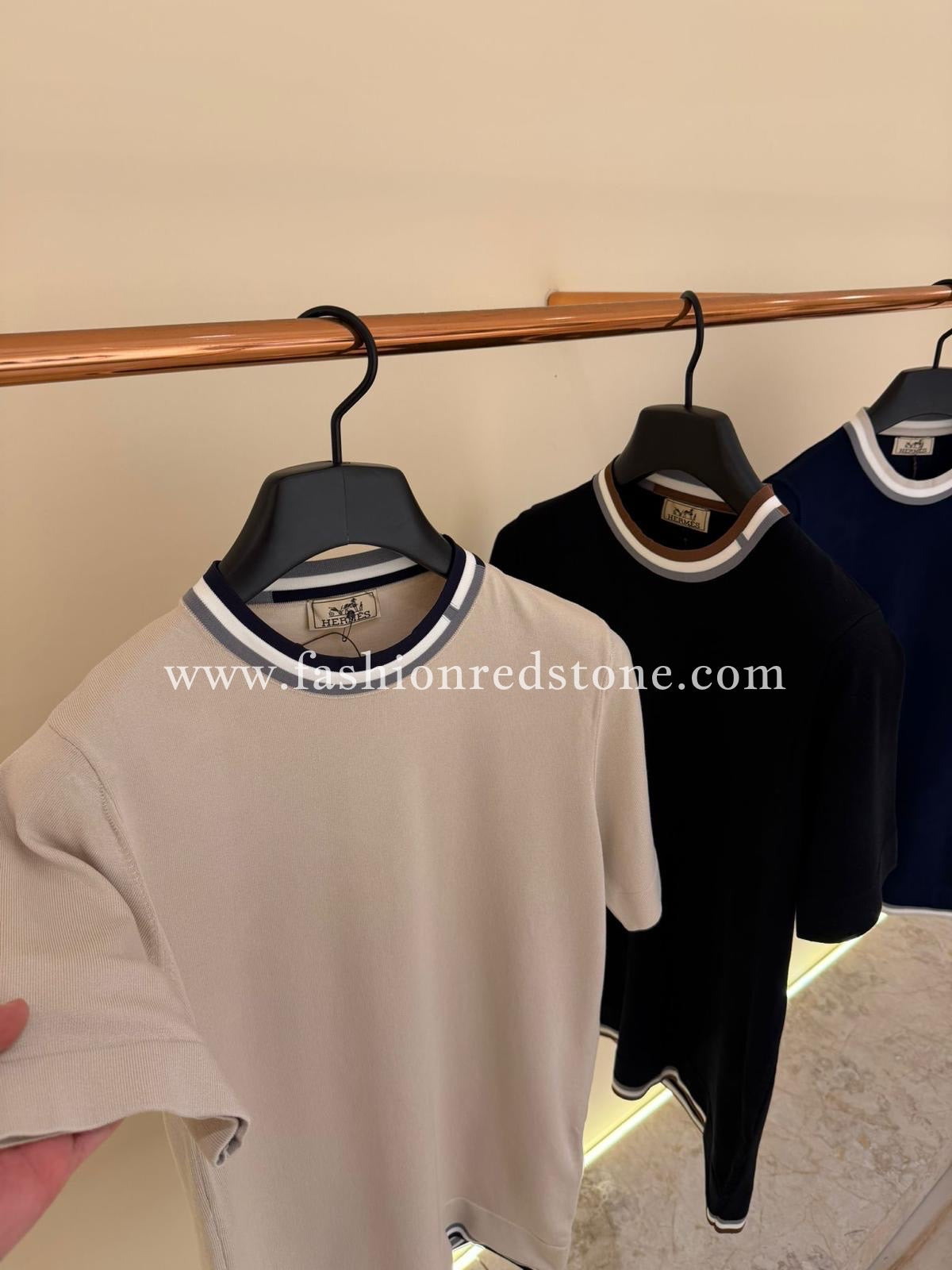 Hermès "Rayures & Twist" crewneck T-Shirt