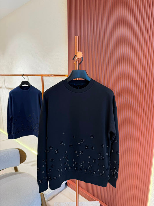 LV Monogram Sweater Black