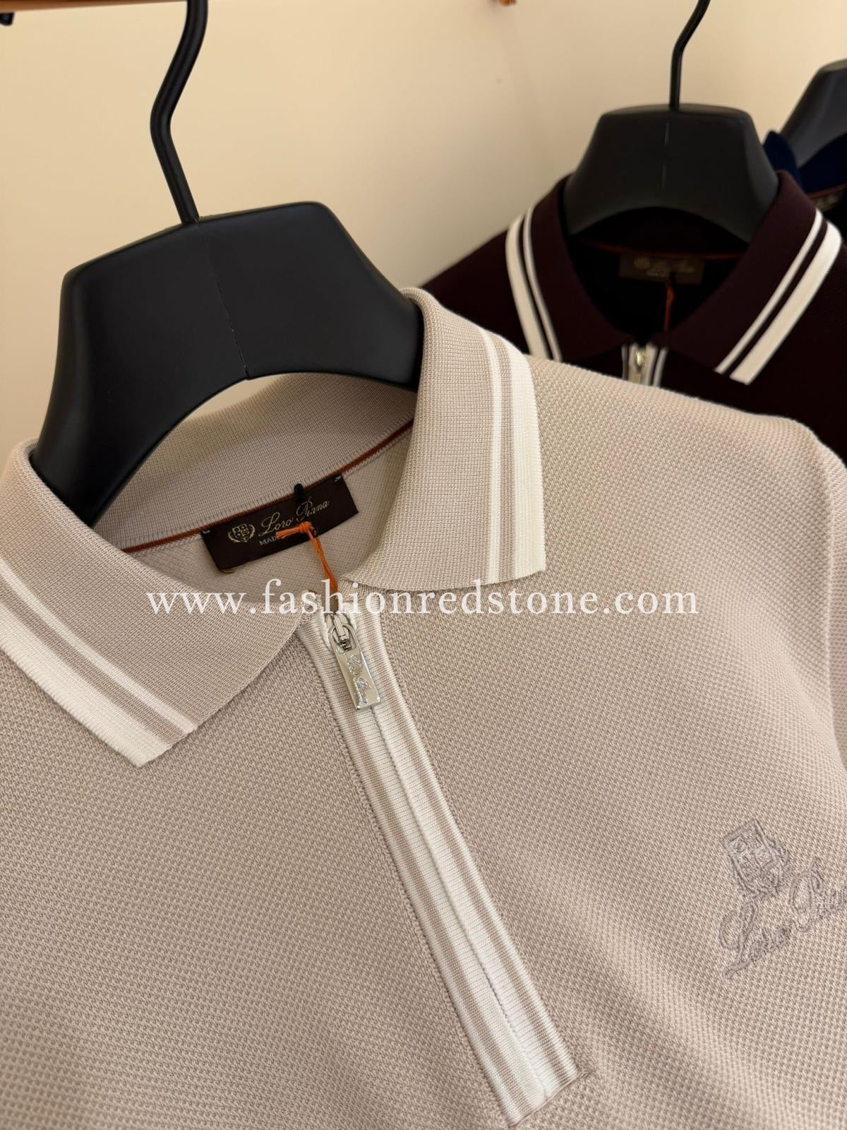 Loro Piana Knitted Poloshirt