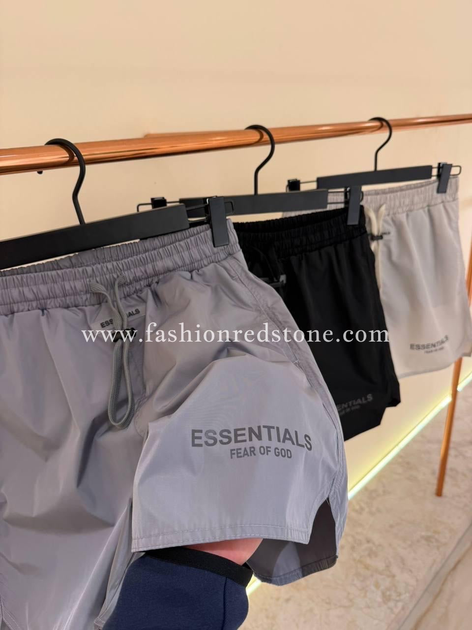 Essentials Fear of God Zwemshort Antraciet