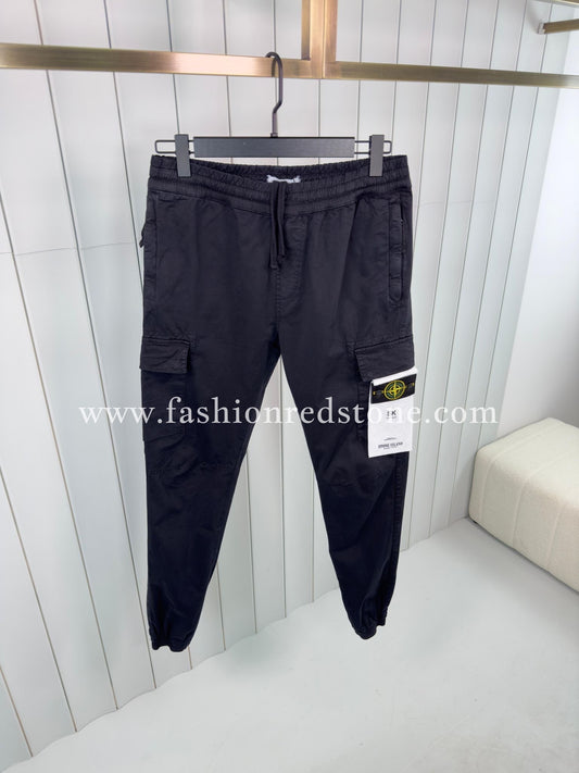 Stone Island Cargo Jeans Black