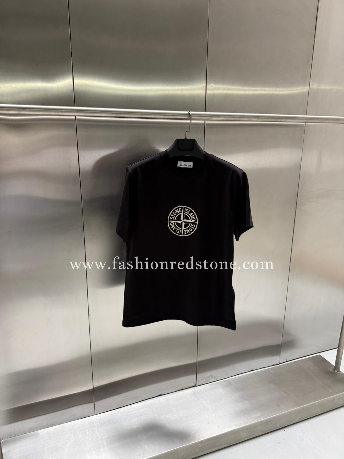Stone Island T-Shirt met Logoprint