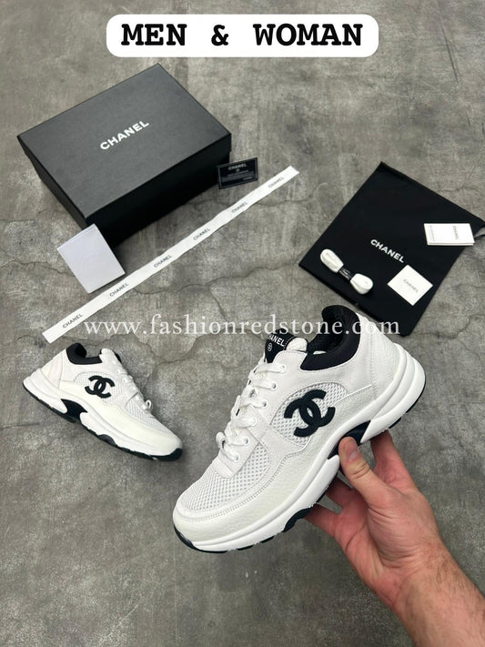 Chanel CC Logo Sneakers Unisex