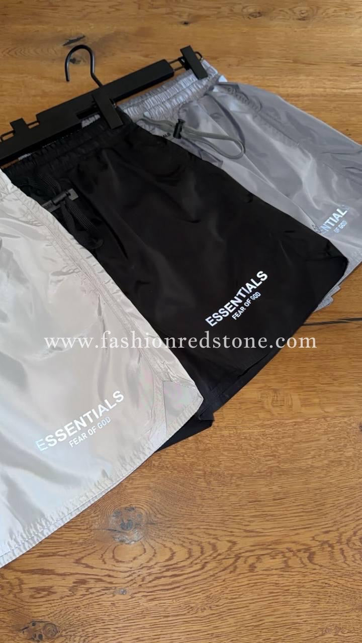Essentials Fear of God Zwemshort Black