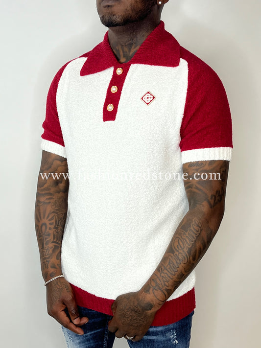 Casablanca Regular Fit Polo Red