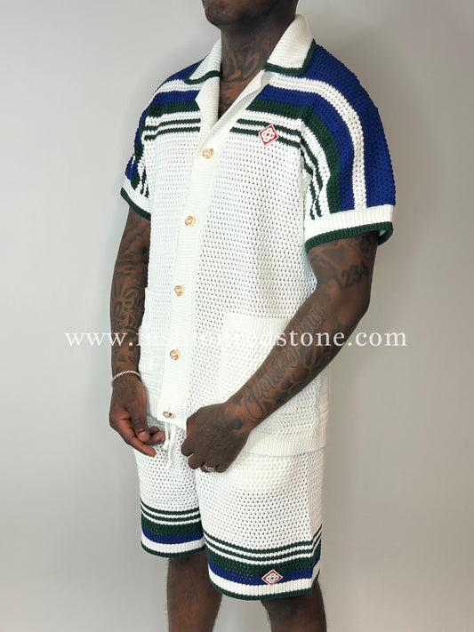 Casablanca Summer Set White/Blue