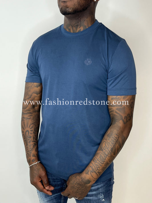 Loro Piana Jersey T-Shirt Navy Blue