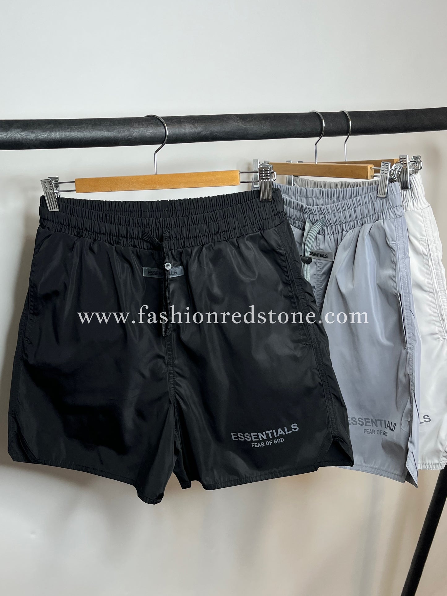 Essentials Fear of God Zwemshort Black