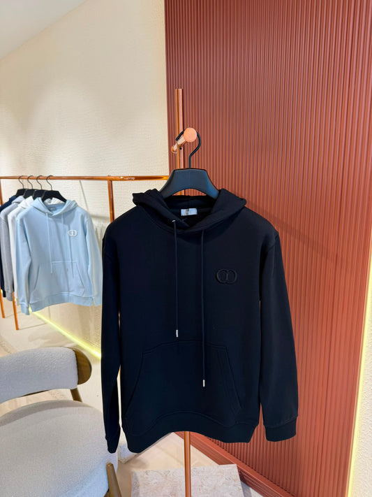 Trui Met Capuchon En CD Icon-kenmerk Black