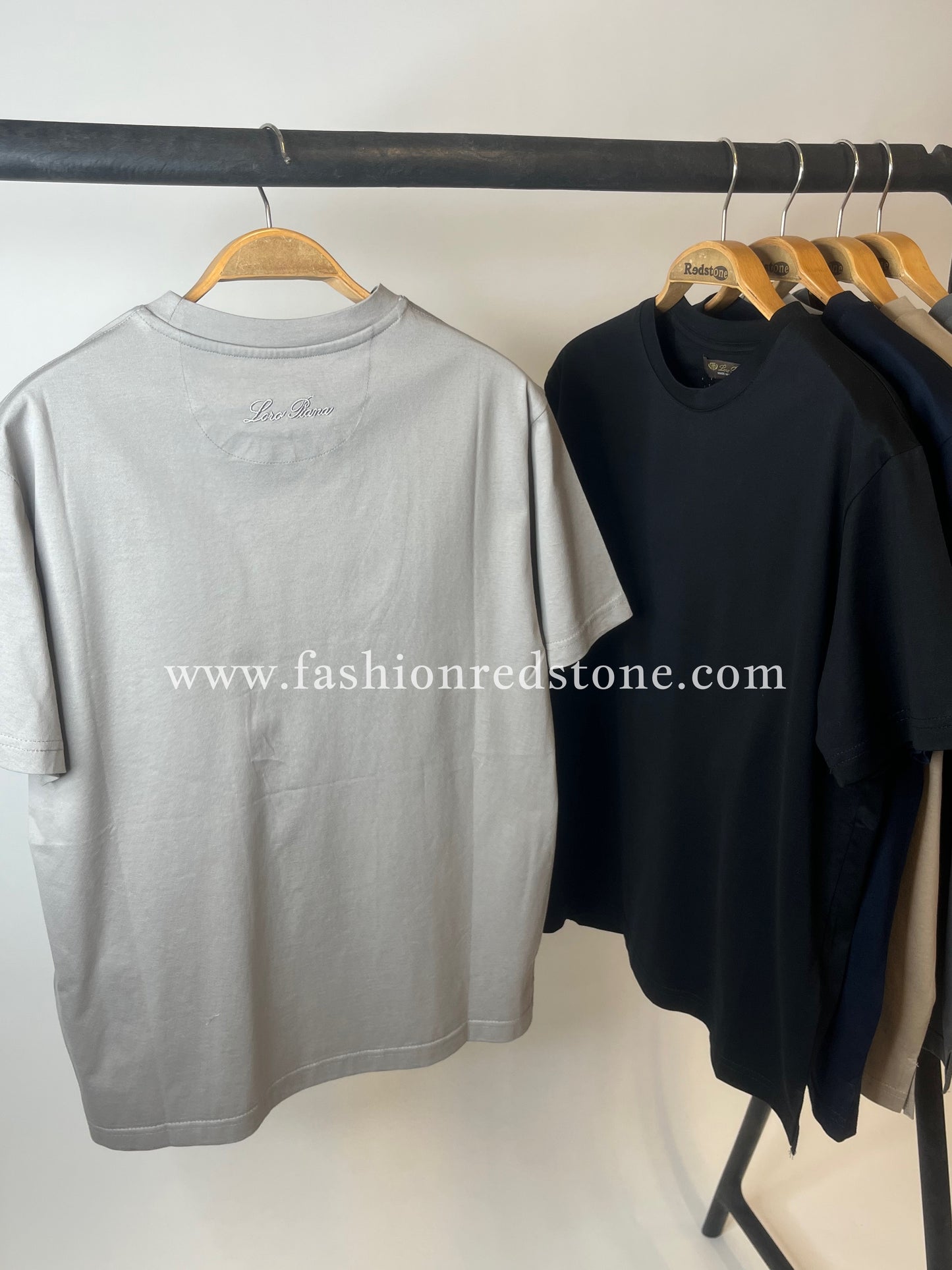 Loro Piana Mercesized T-Shirt Grey
