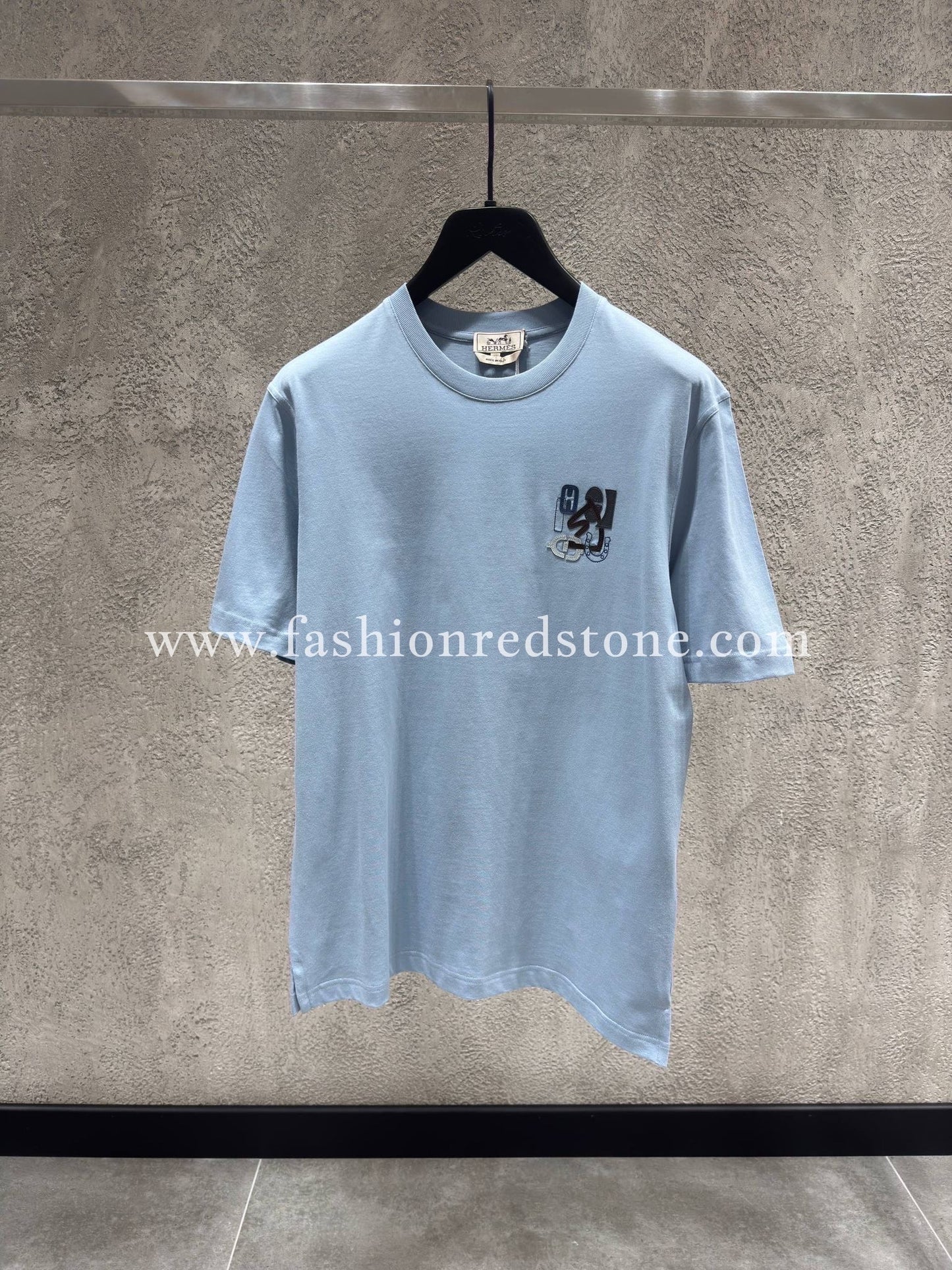 Hermes T-Shirt Met Logoprint