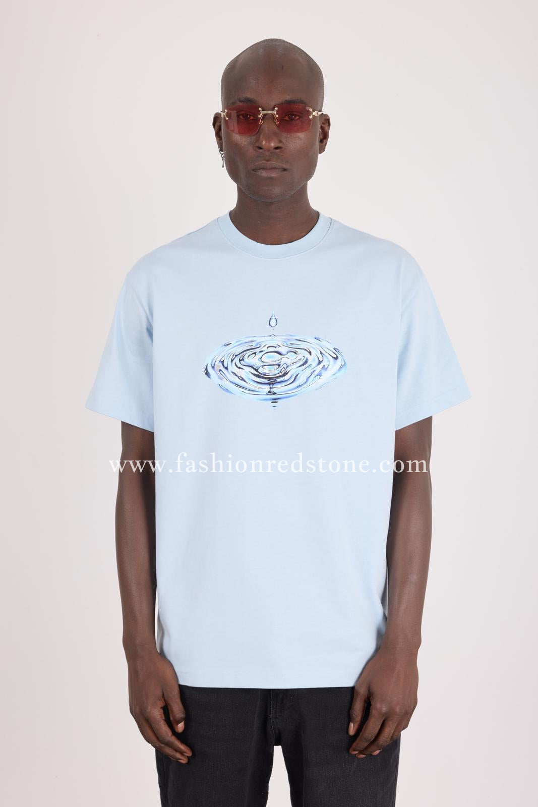 Casablanca DRIP LOGO SHORT SLEEVE T-Shirt