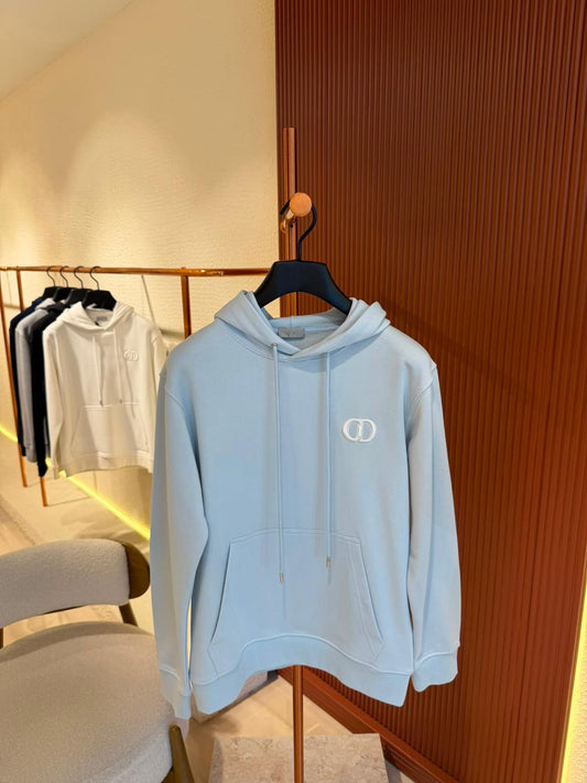 Trui Met Capuchon En CD Icon-kenmerk Blue