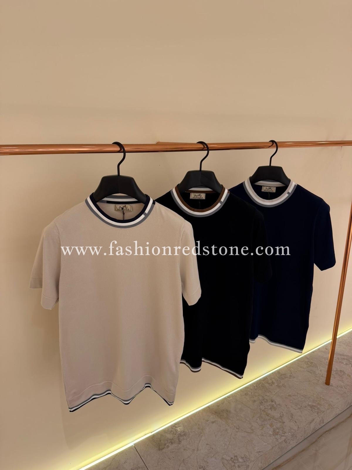 Hermès "Rayures & Twist" crewneck T-Shirt