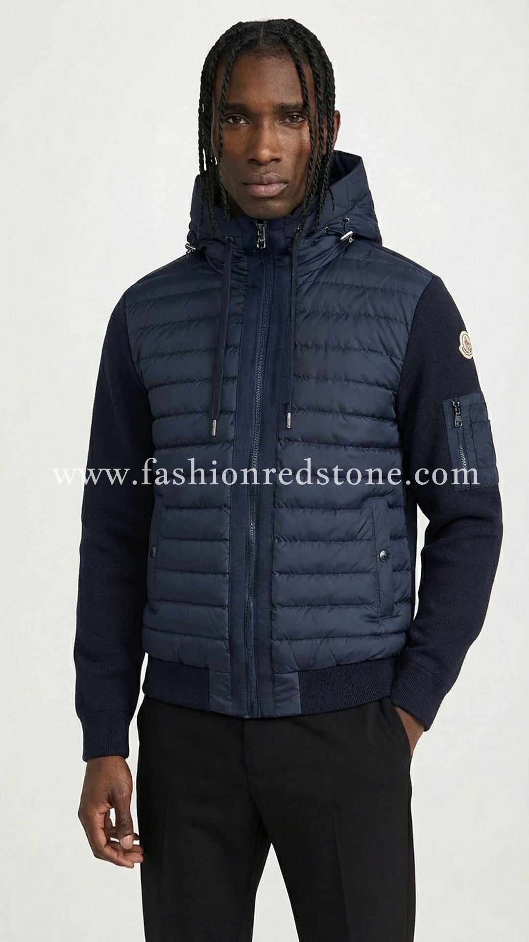 Moncler Cardigan Jacket Met Capuchon