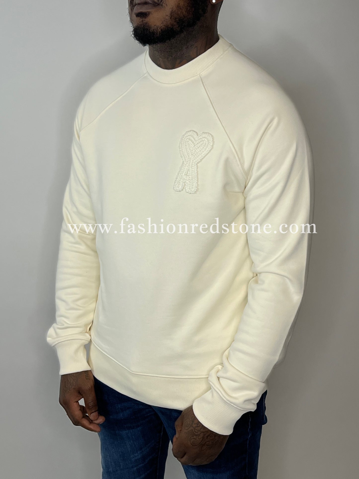 AMI De Coeur Patch Sweatshirt