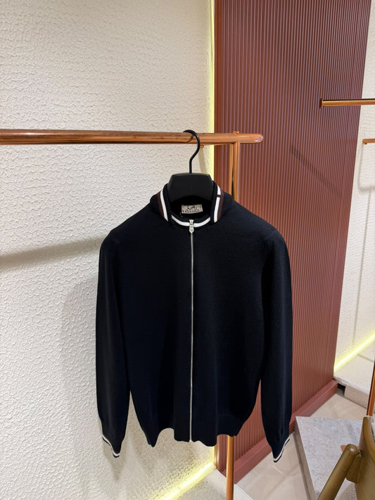 Hermés Full-Zip Black