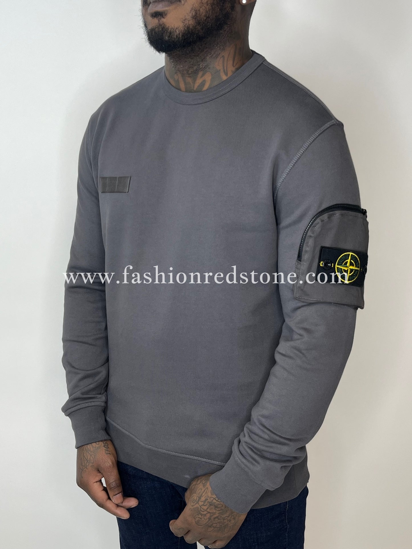 Stone Island Cotton Fleece Sweater