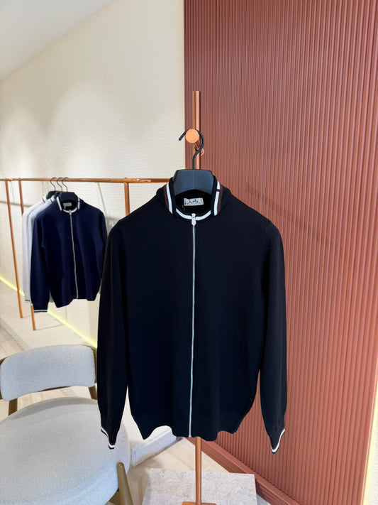 Hermés Full-Zip Black