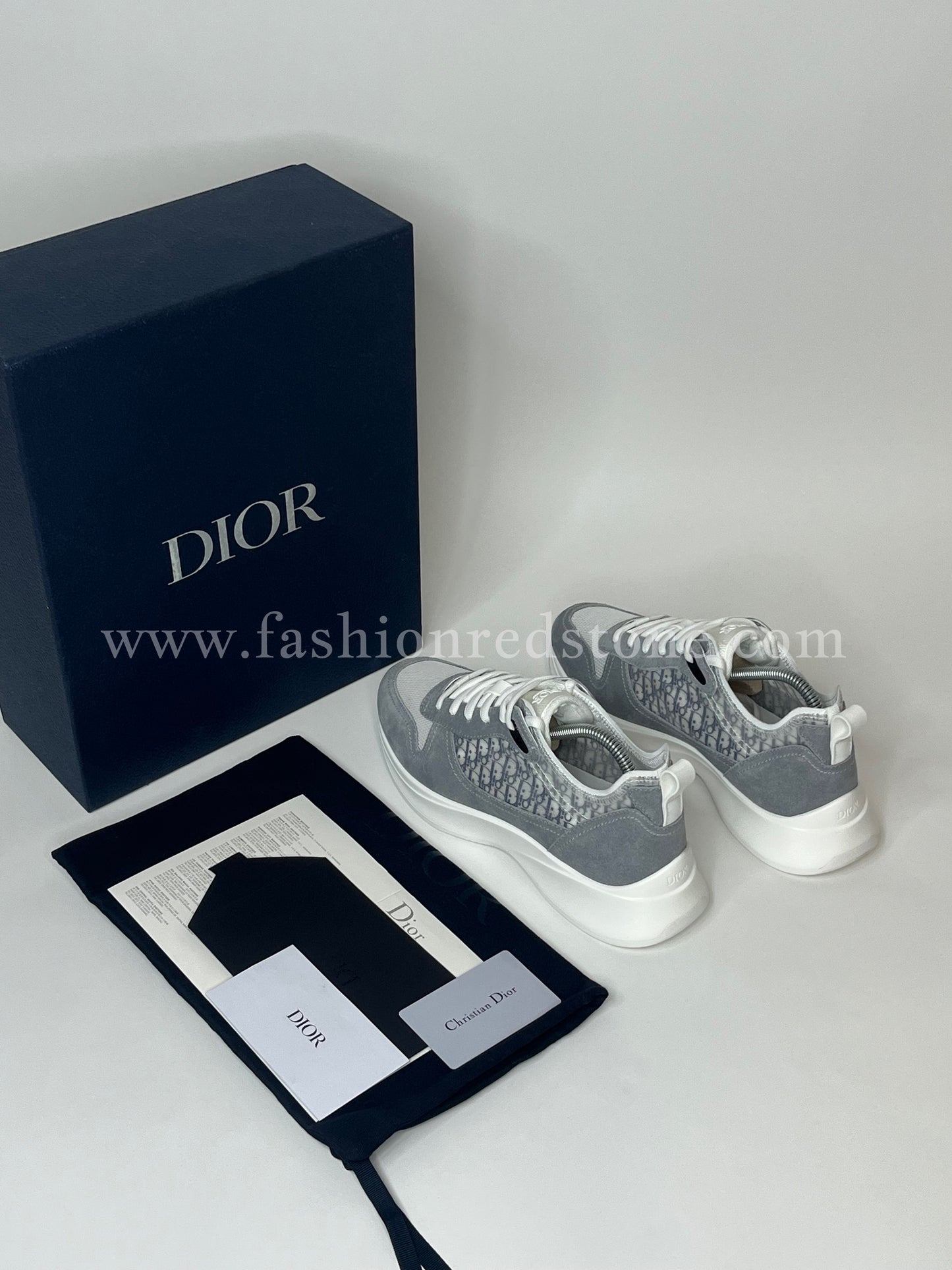 Dior B25 Sneakers Grey Suede
