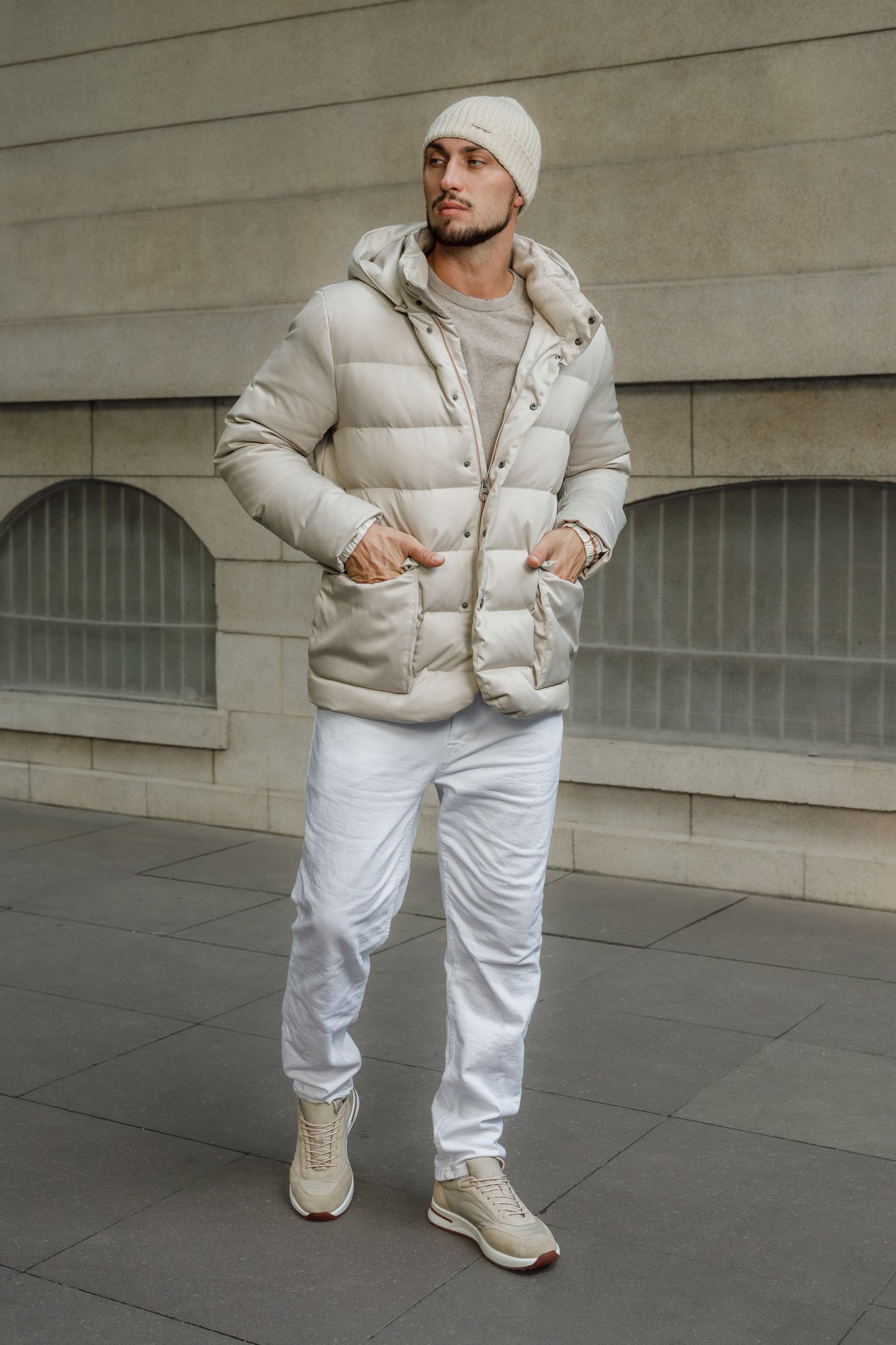 Loro Piana - Clearwater Quilted Storm System Jacket+Muts