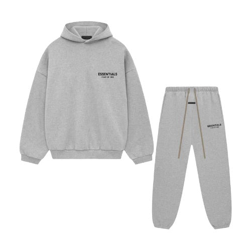 Essentials Fear of God Light Heather Tracksuit