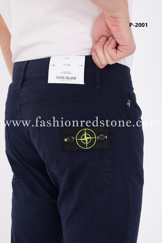Stone Island Pantalon Navy