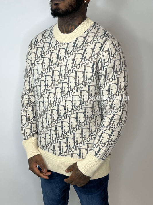 Dior Oblique-Motief scheerwoljacquard