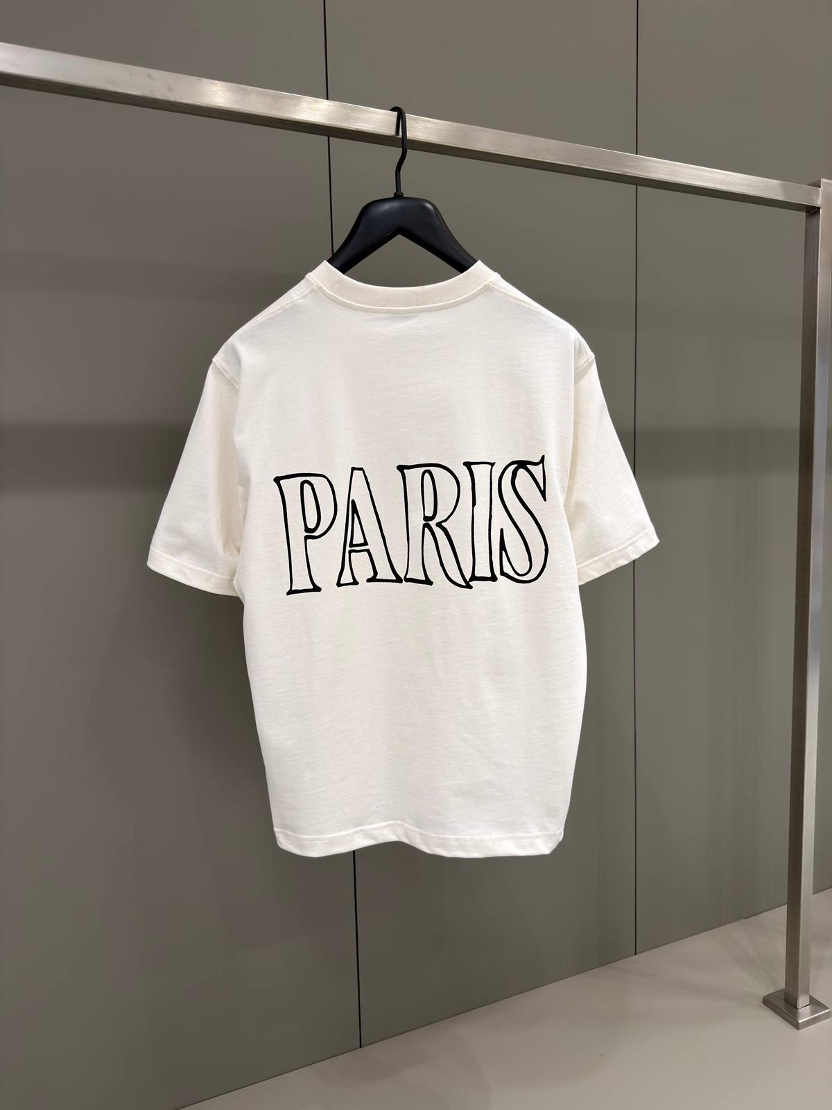 AMI PARIS PRINT T-SHIRT