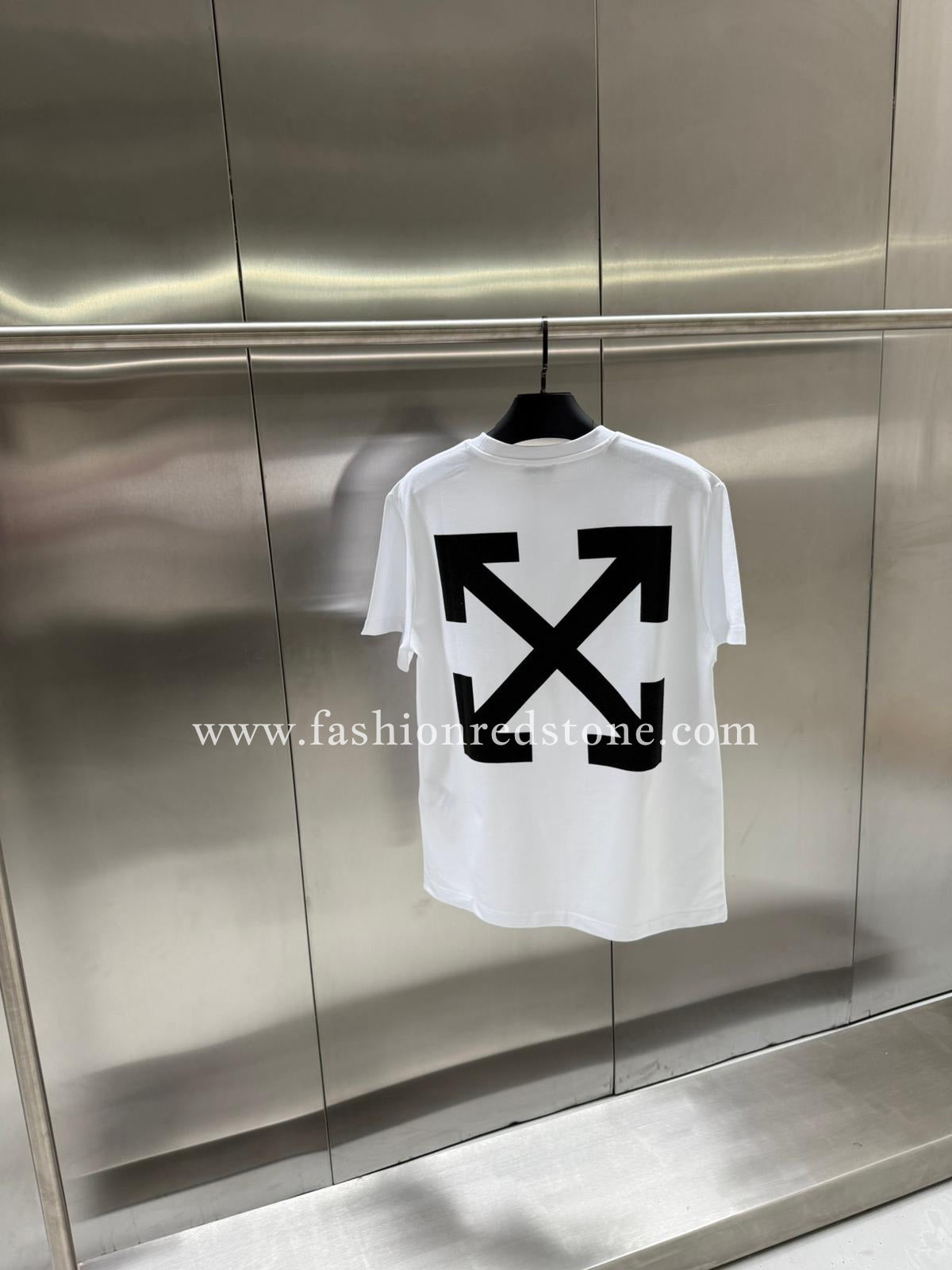 Off-White T-shirt met Logoprint
