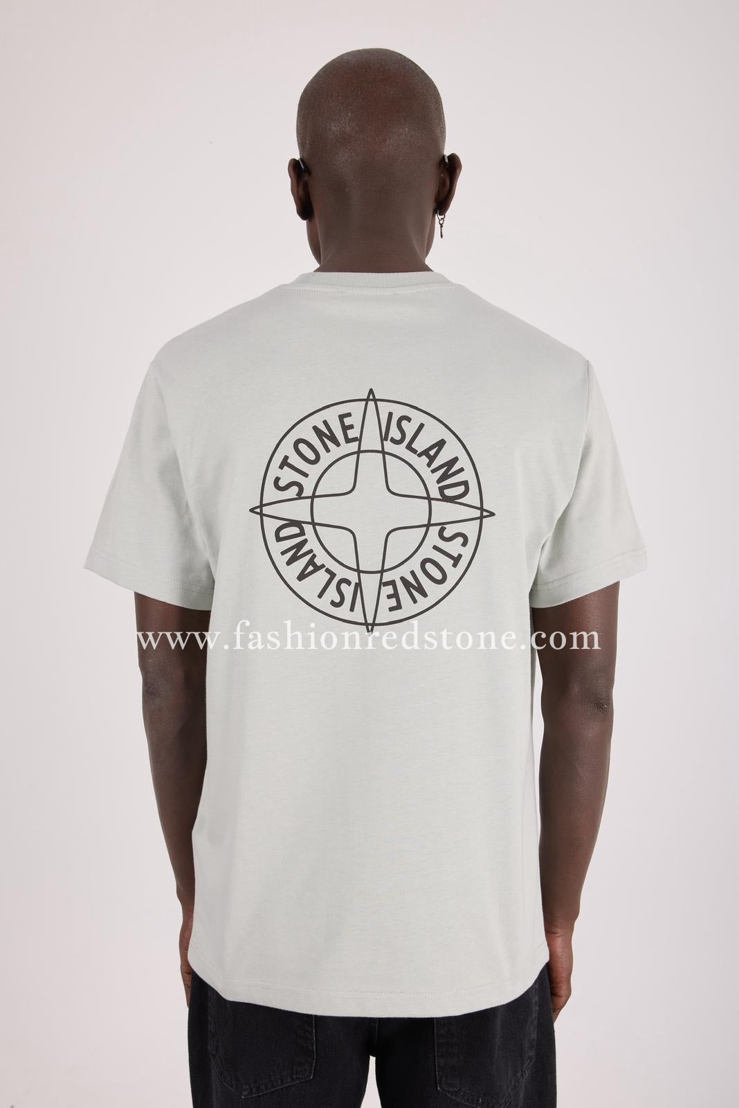 Stone Island T-Shirt met Logoprint