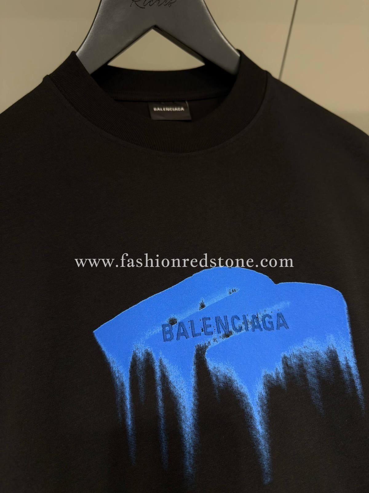 Balenciaga Men Wet Brush T-Shirt