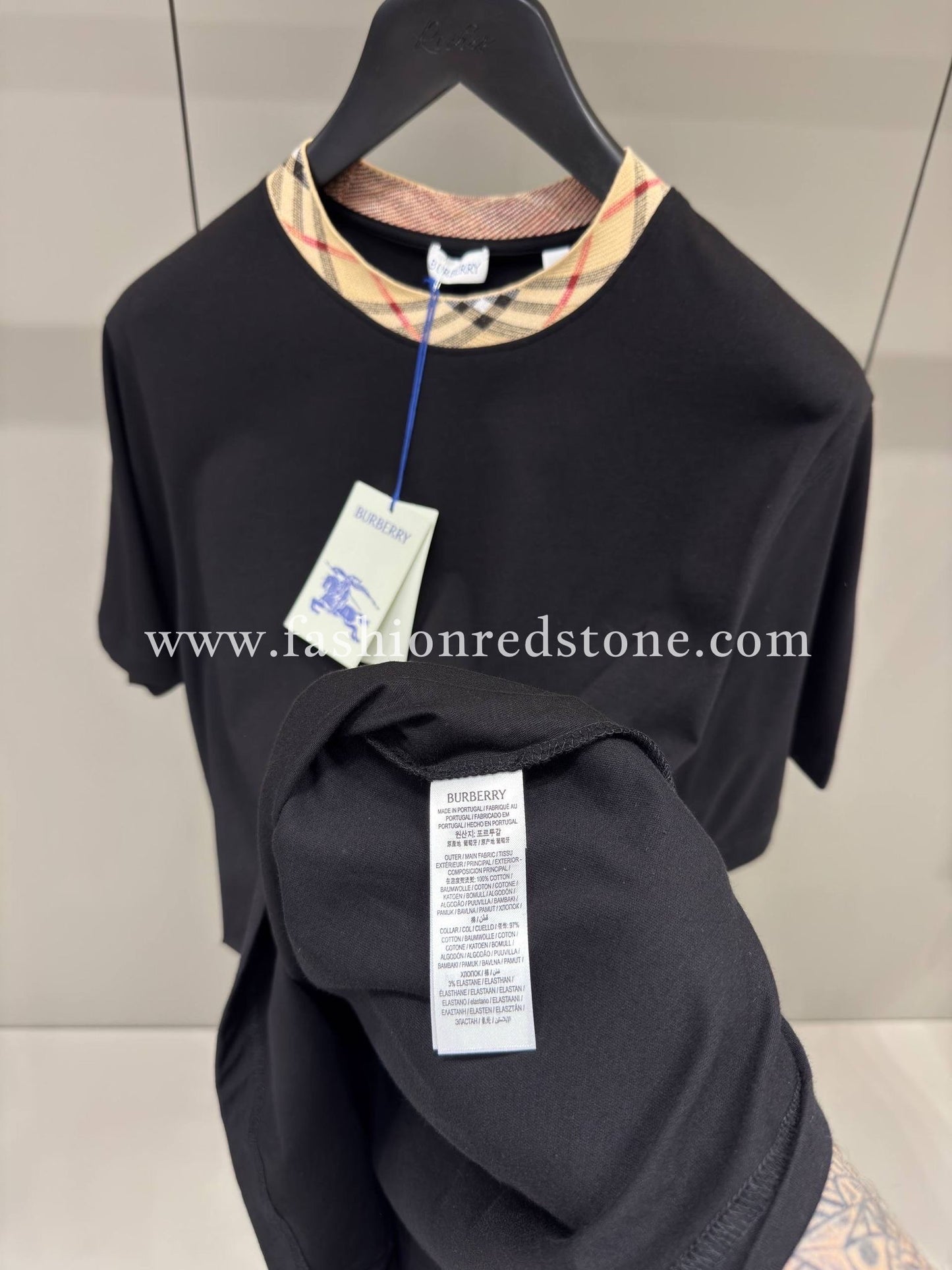 Burberry Ryan T-shirt met ronde hals