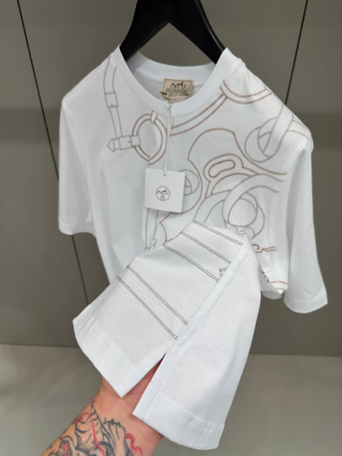 Hermes T-Shirt Eperon d’Or