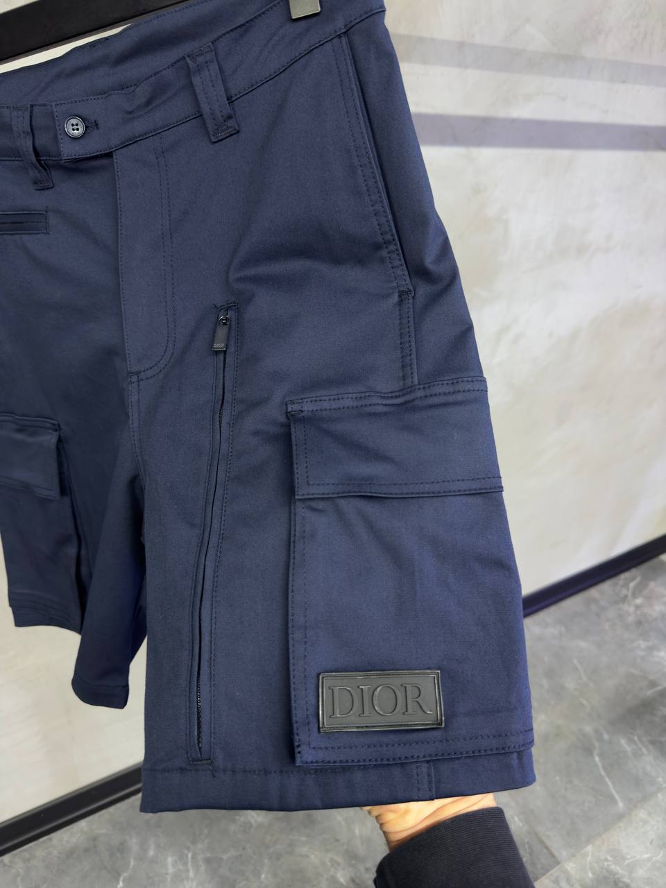 Dior Cargobermuda Short Navy Blue