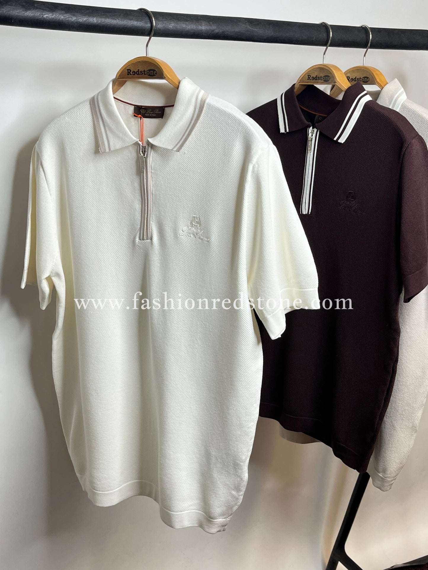 Loro Piana Knitted Poloshirt