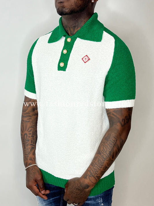 Casablanca Regular Fit Polo Green