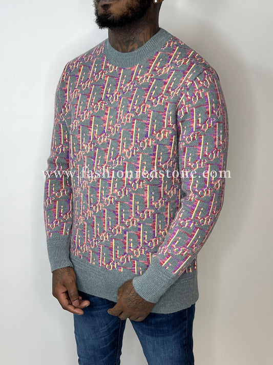 Dior Oblique-Motief scheerwoljacquard