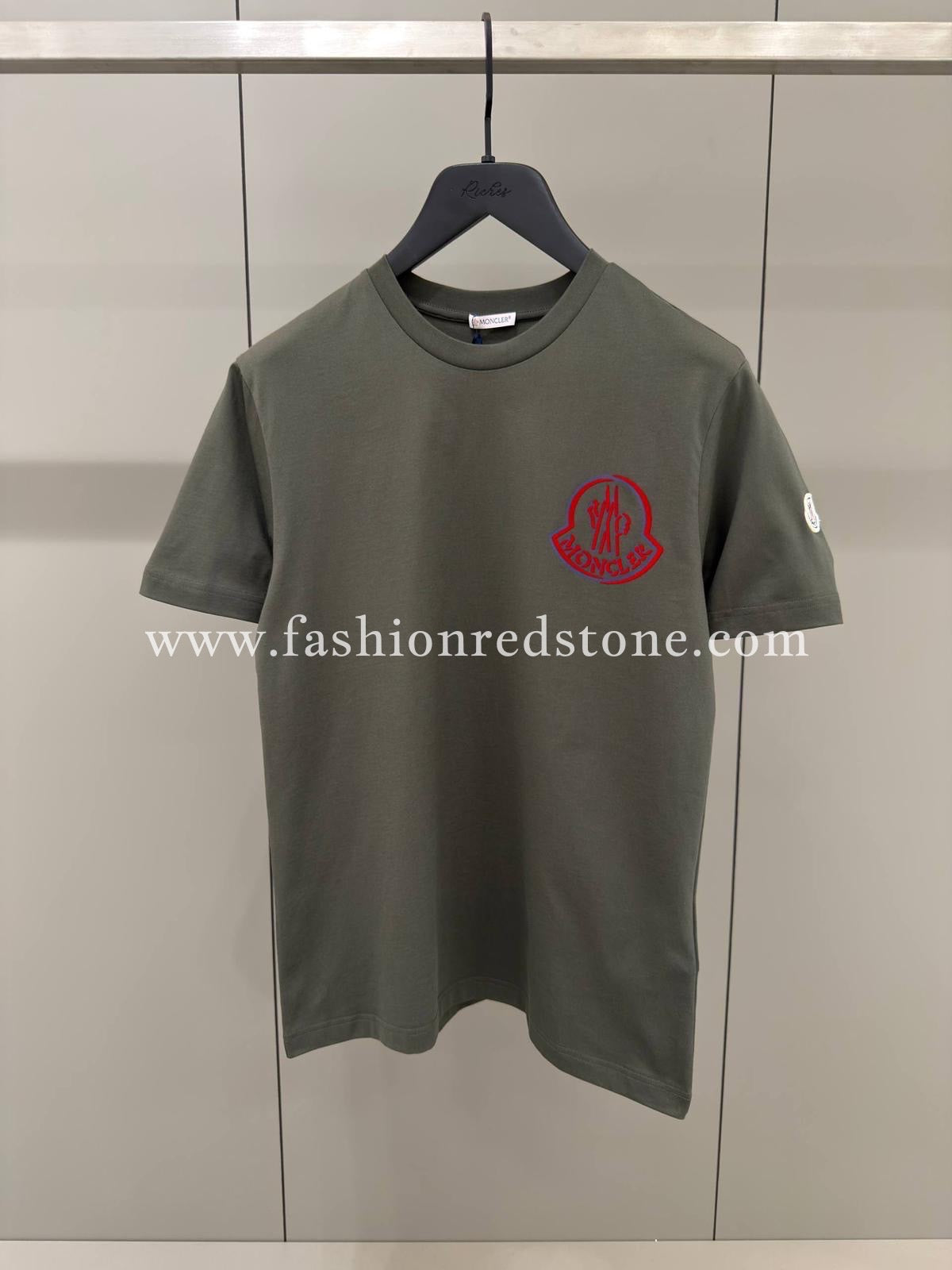 Moncler Geborduurd Logo T-Shirt
