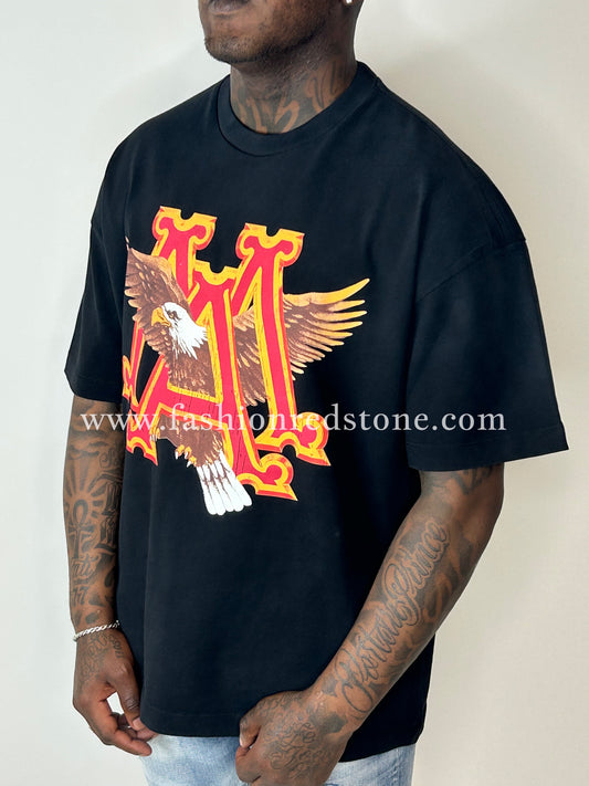 Amiri Vintage Ma Eagle T-Shirt Black
