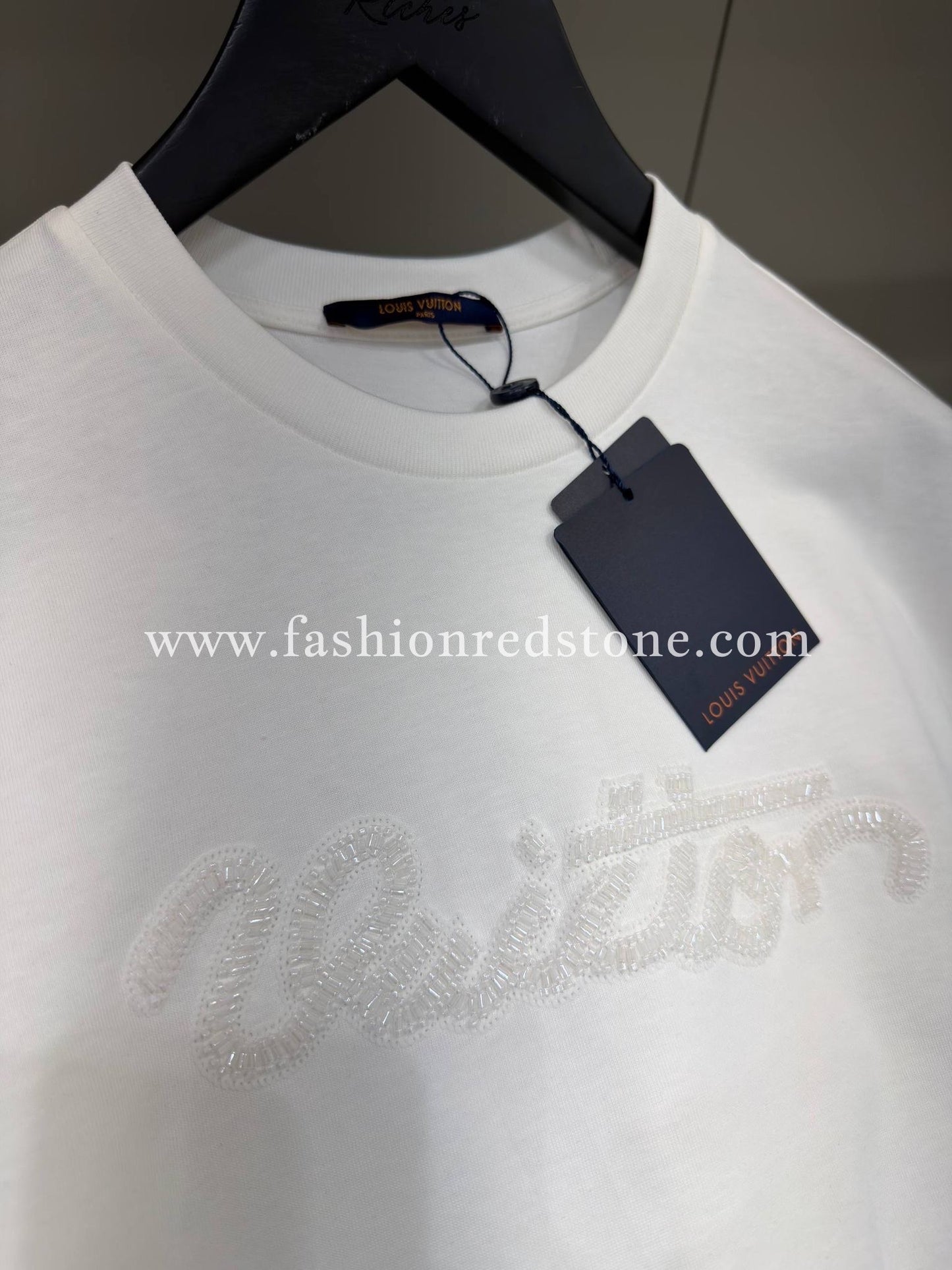 LV Embellished Signature T-Shirt