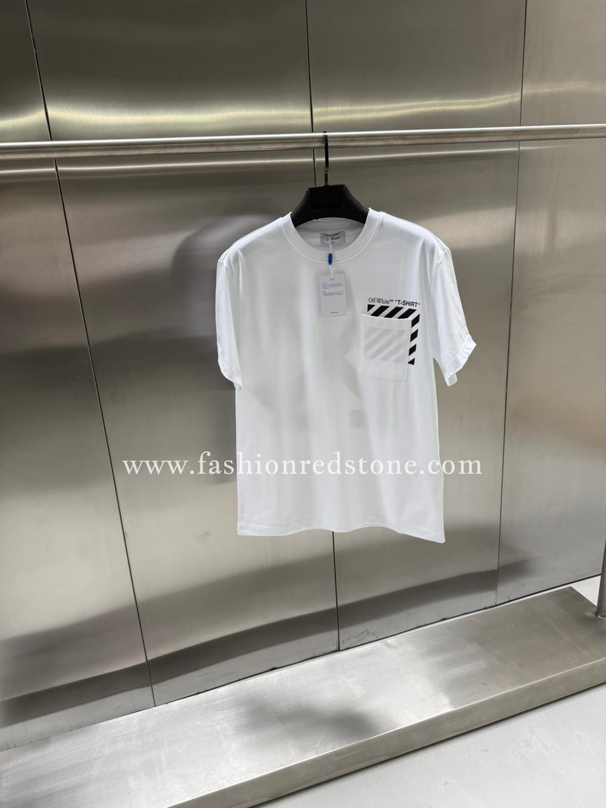 Off-White T-shirt met Logoprint